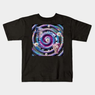 spiral into the goddessness you are Kids T-Shirt